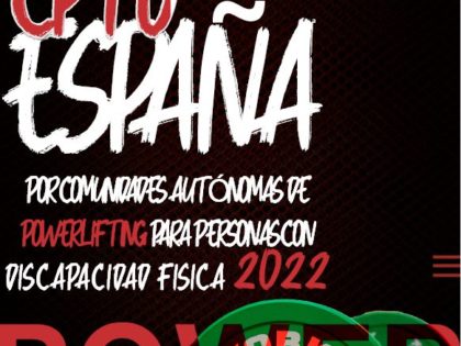 CAMPEONATO DE ESPAÑA POR CCAA DE PARAPOWERLIFTING 2022